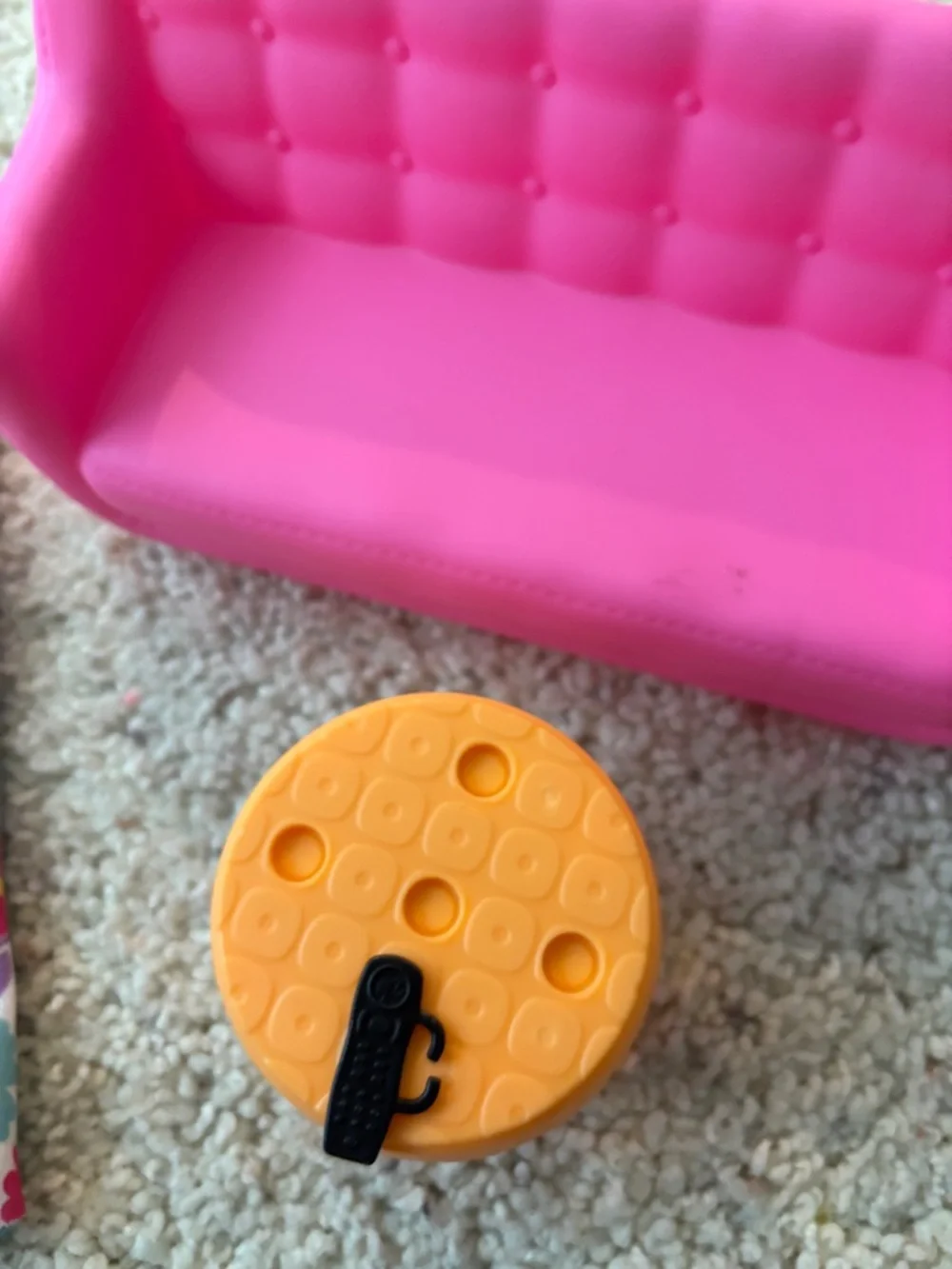 Mattel Barbie house furniture couch lot of 3 great